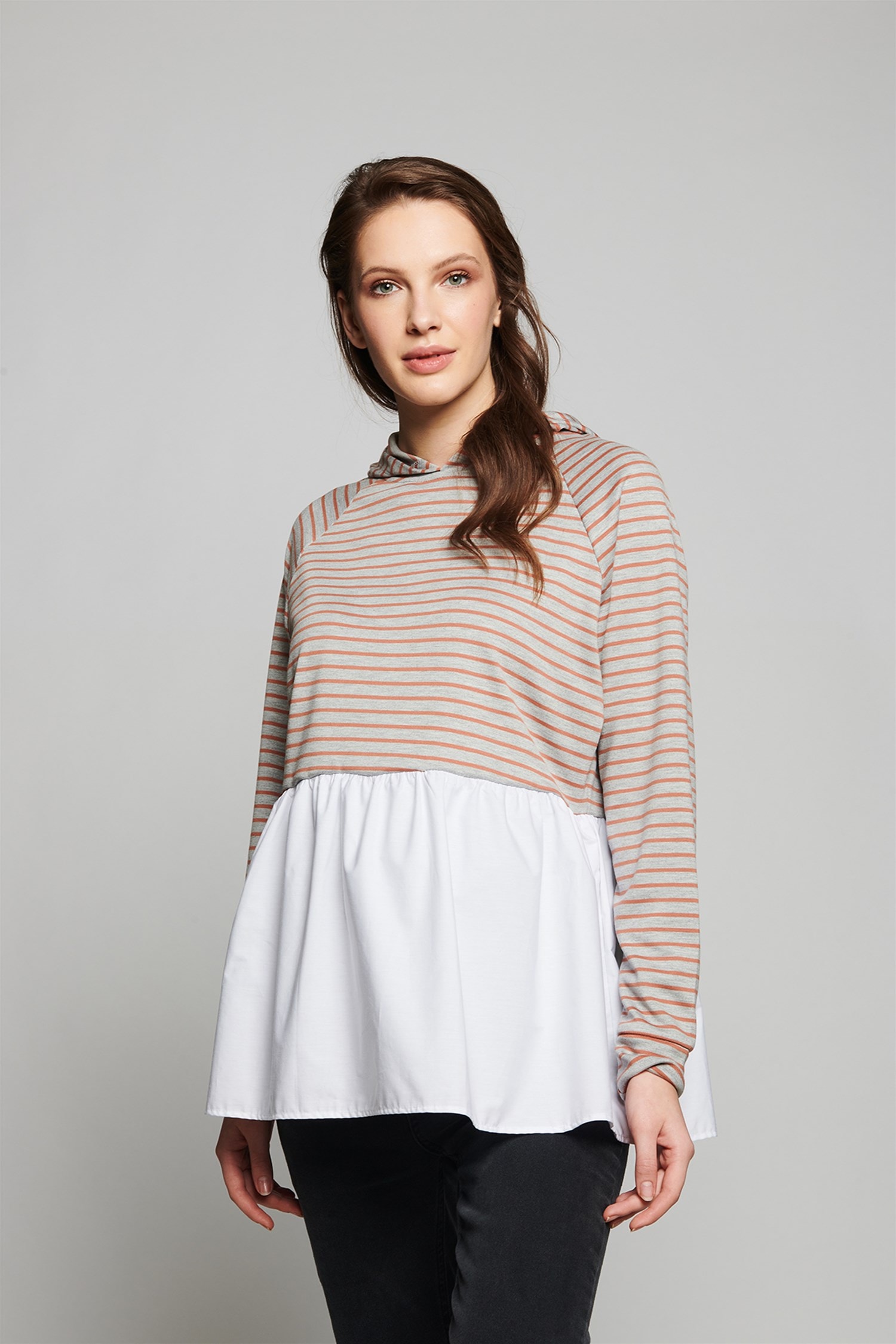 Emily Hamile Sweat - GRİ