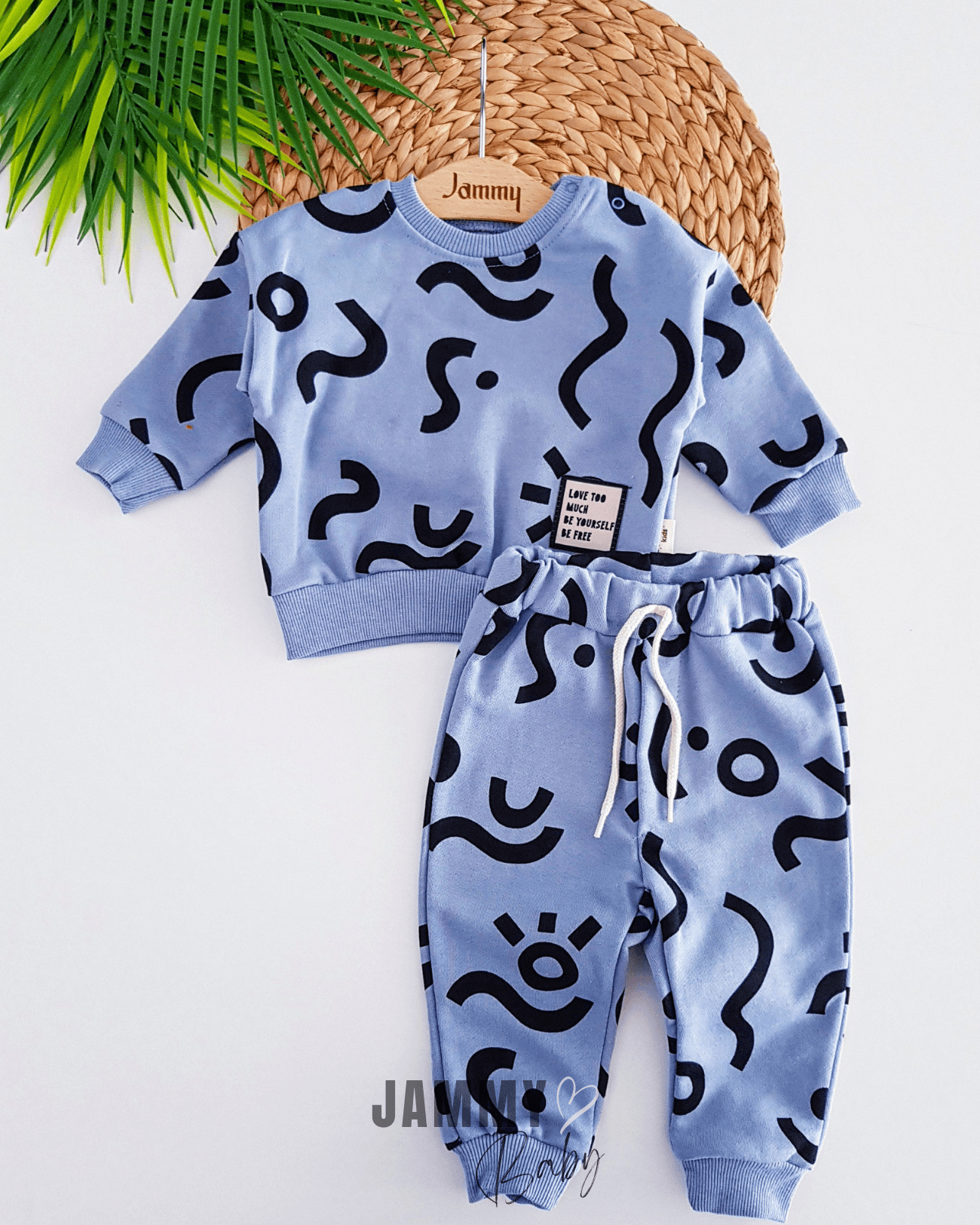 Shapes Oversize 2'li Takım-İNDİGO