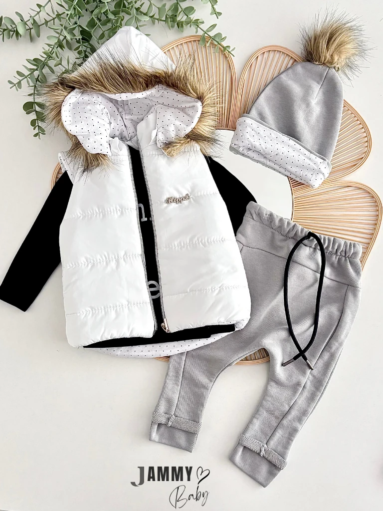 This İs Me Şişme Yelekli 4'lü Takım-GRİ