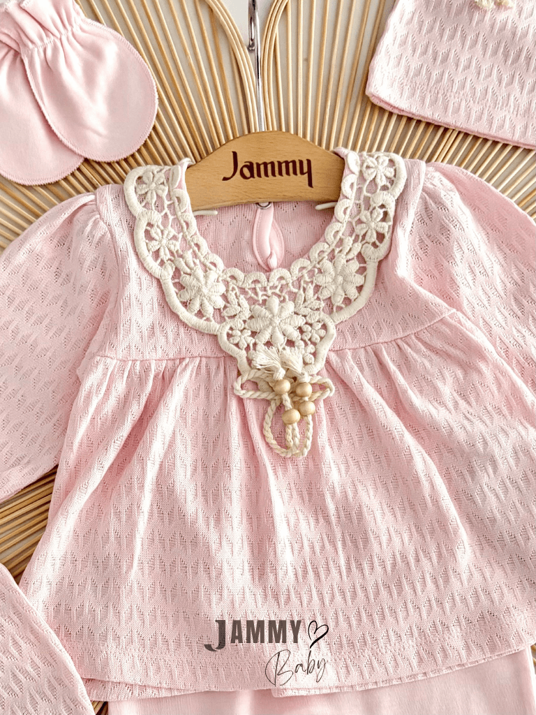 Mia 5 Parça Yenidoğan Set-PEMBE