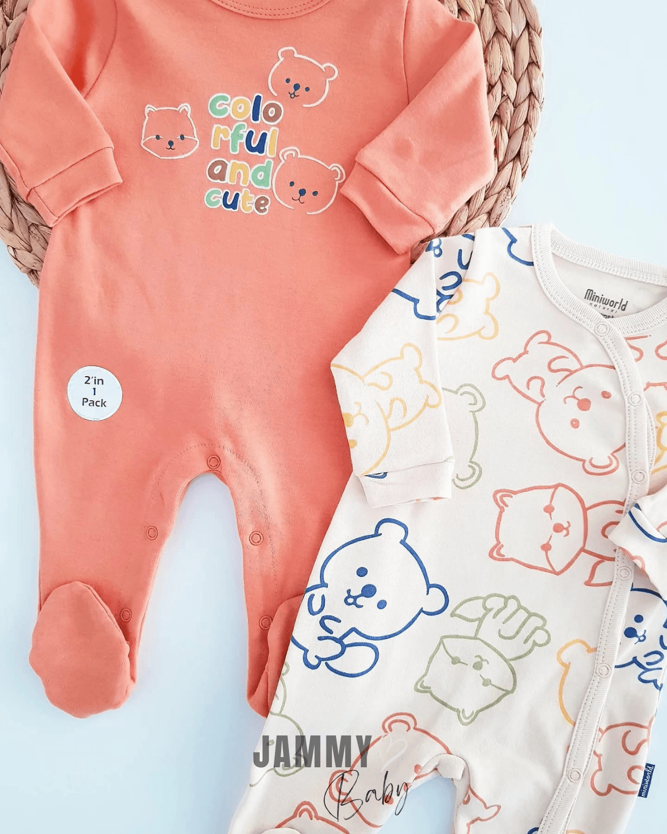 Colorful And Cute 2'li Tulum Set-AÇIK TARÇIN