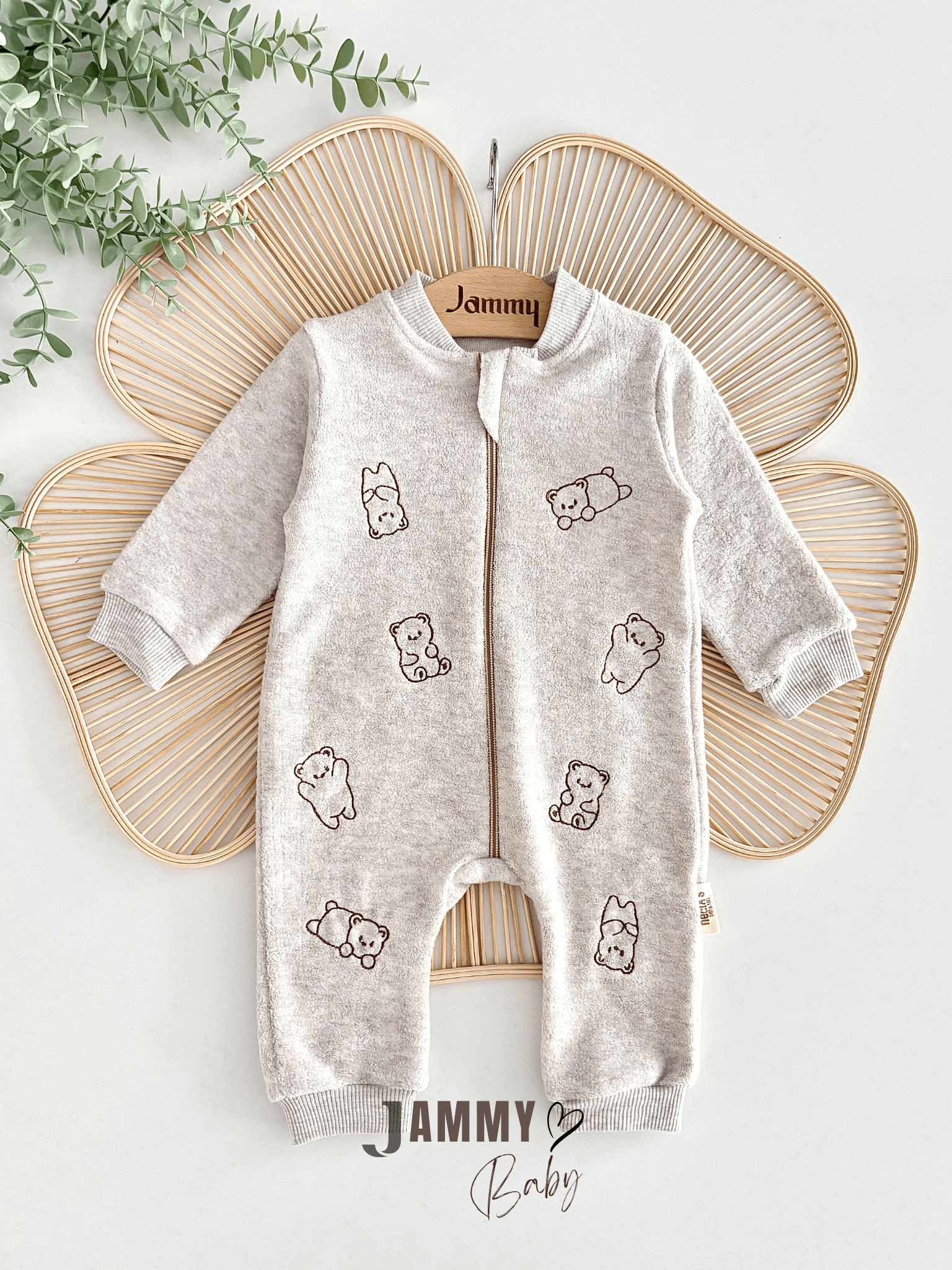 Yumoş Ayıcık Polar Tulum-BEJ