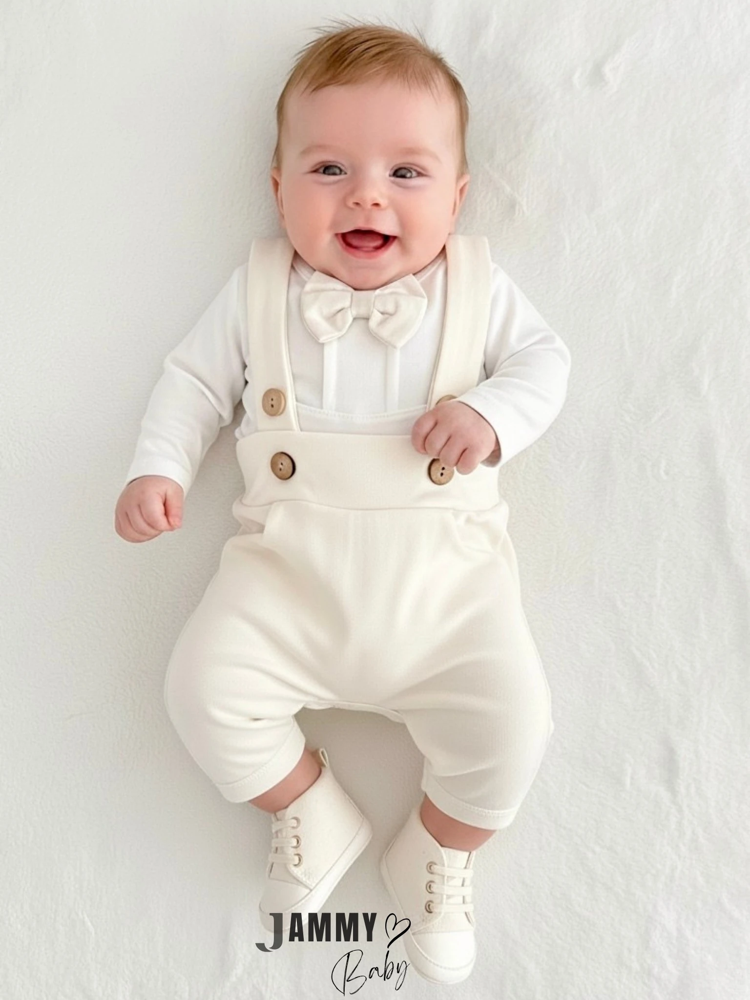 Drew Papyonlu Body / Salopet Set-KREM