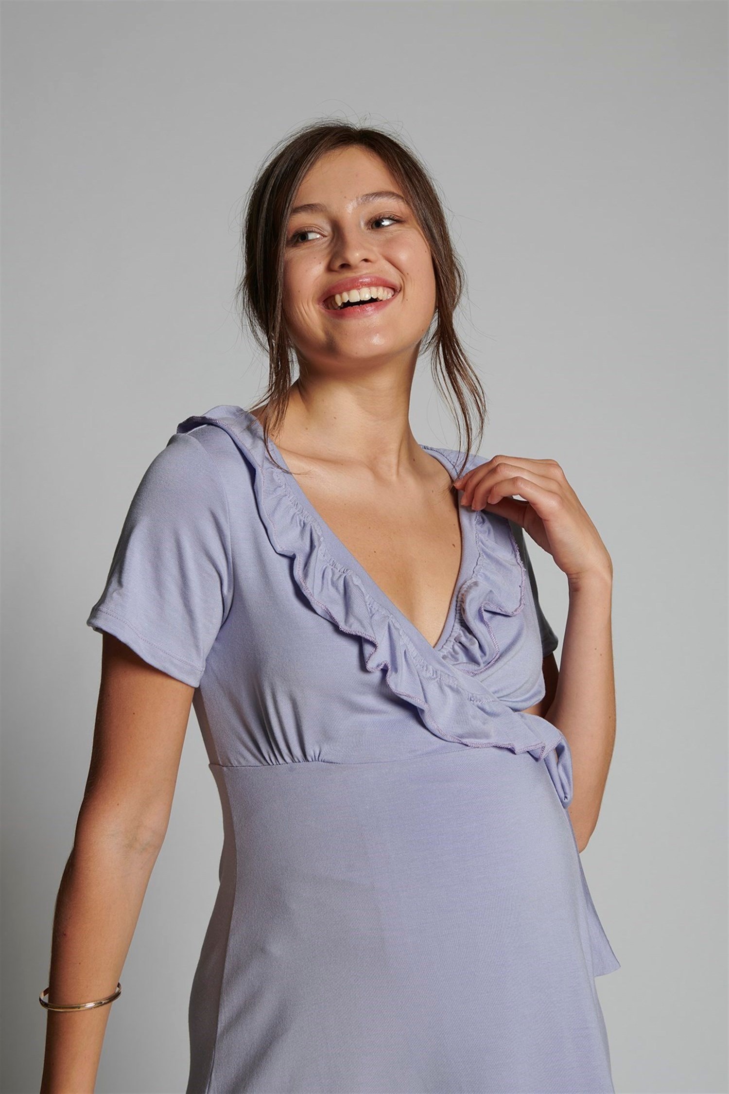 Janet Hamile Elbise - LİLA