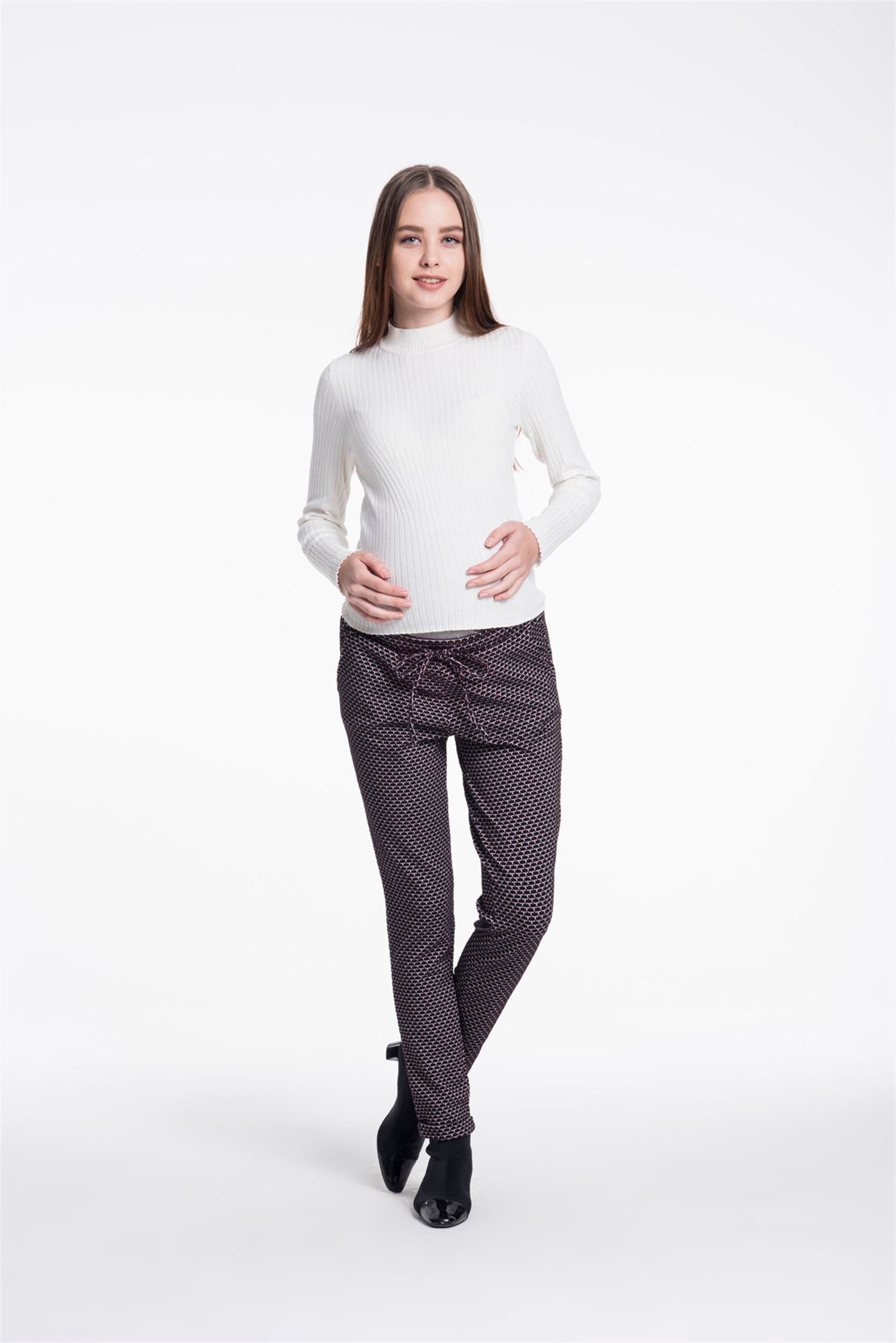 Mis Pantolon - BORDO