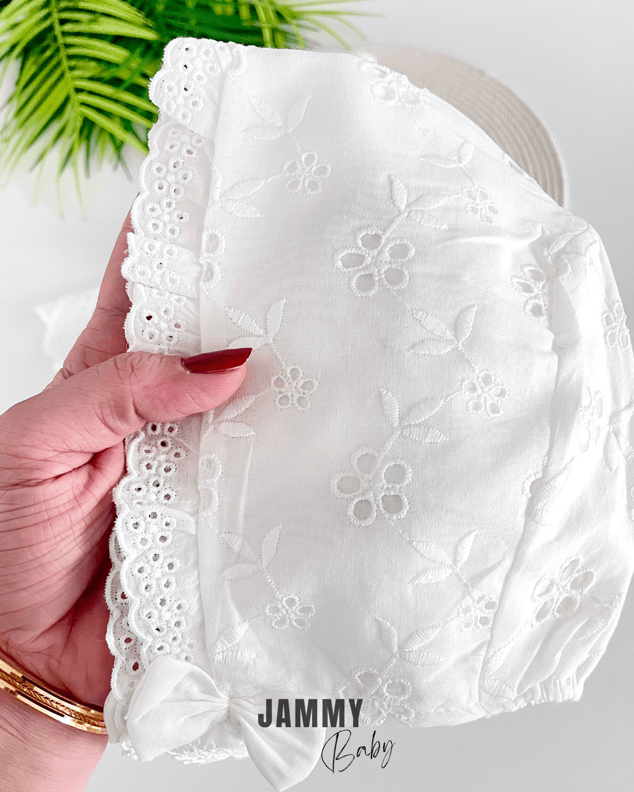 Begonya Dantelli Mevlüt Elbise Set-BEYAZ