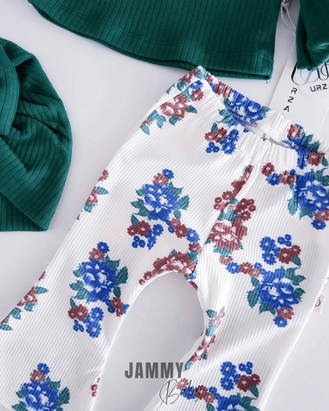 Flor Boneli Balon Kol Takım-ZÜMRÜT YEŞİLİ