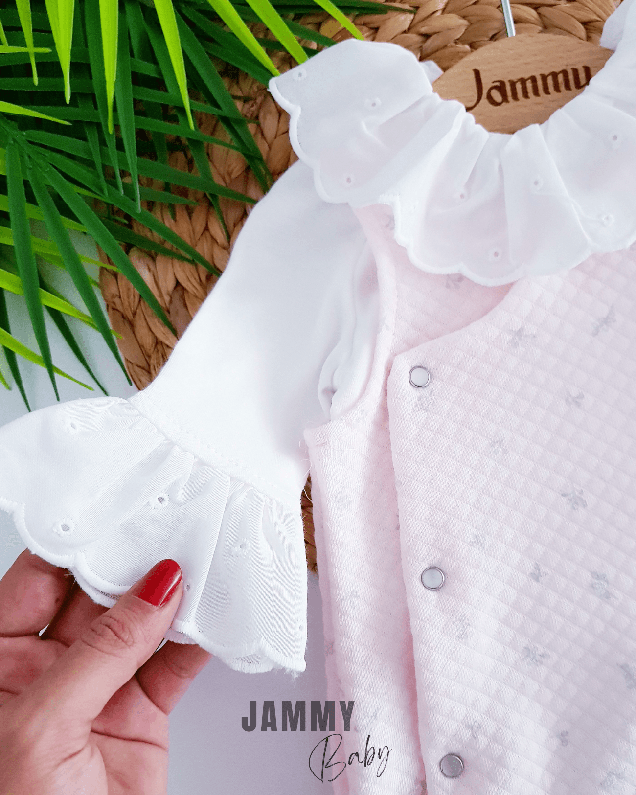 Lenora Kapitone Salopet / Dantel Detay Gömlek Set-PEMBE