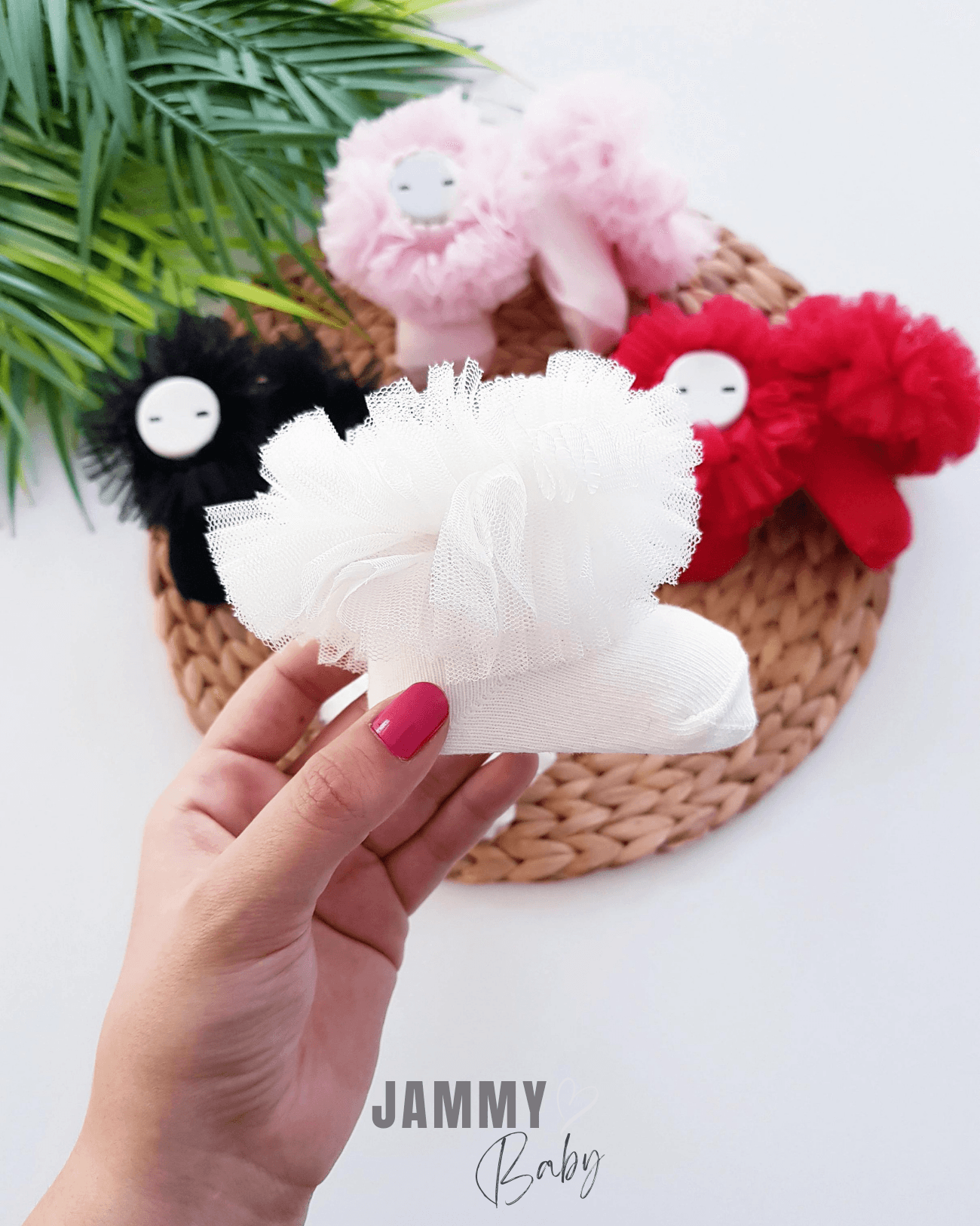 Fancy Fırfırlı Soket Çorap