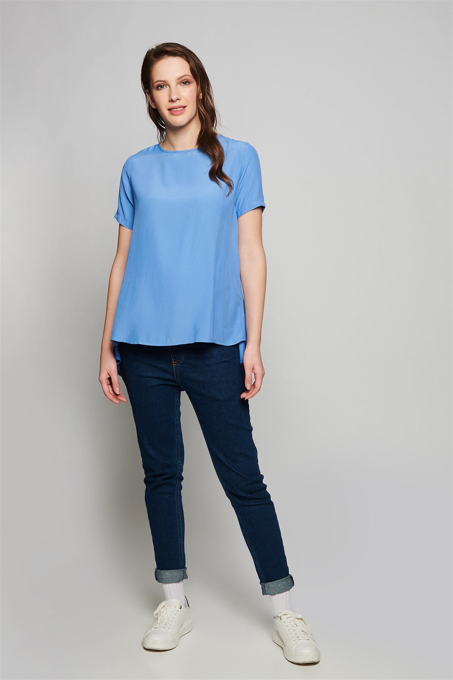 Wendy Hamile Bluz - MAVİ