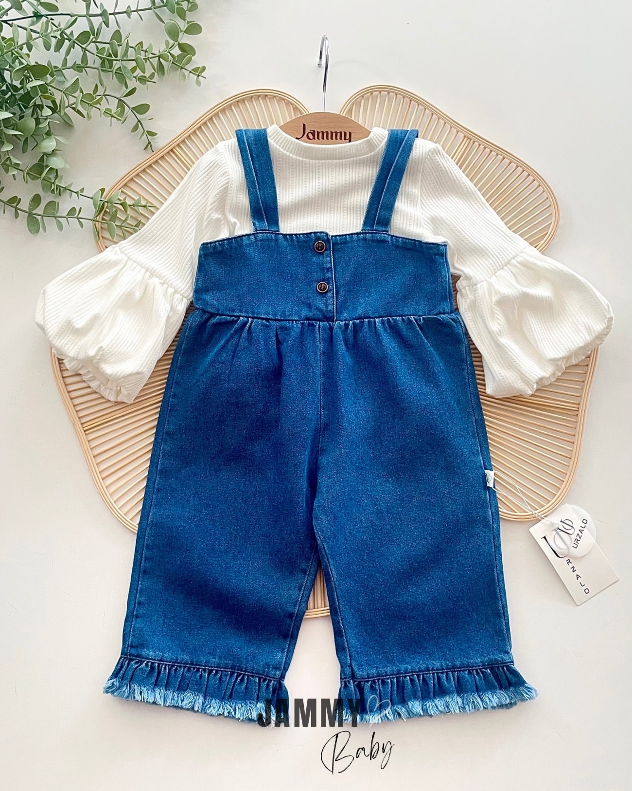 Palazzo Jean Salopet / Body Set-LACİVERT