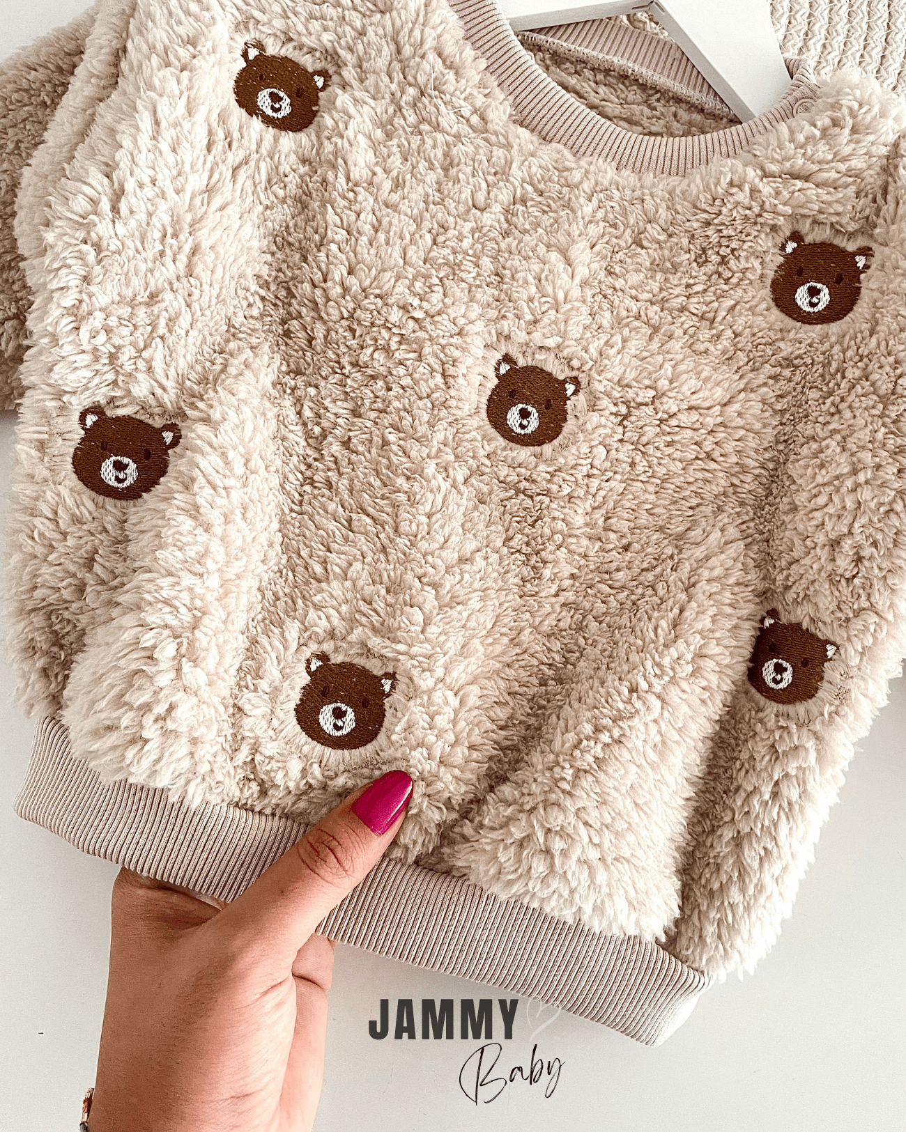 Tıny Bear Welsoft Peluş Şardonlu Takım-KAHVERENGİ