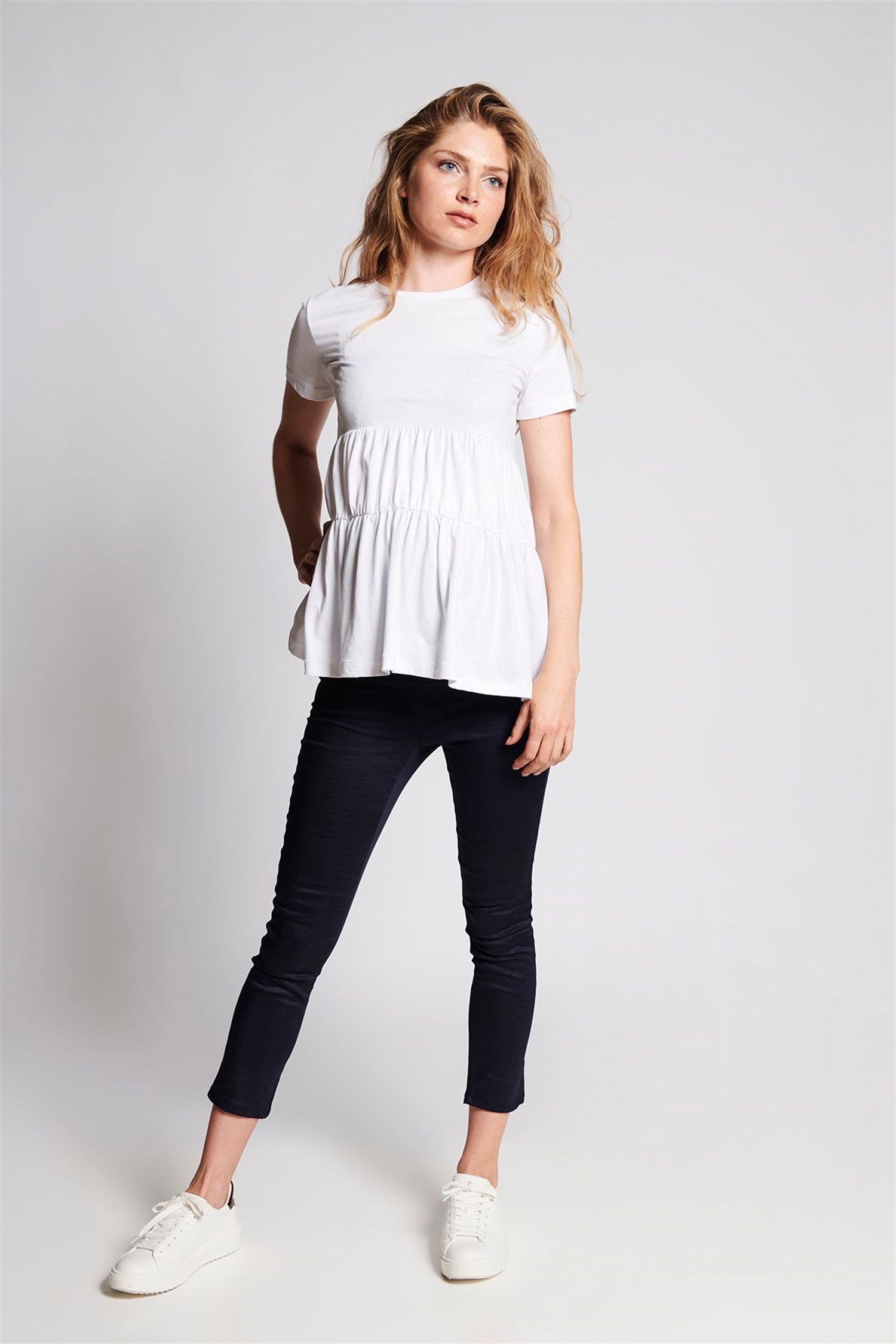 Lucas Hamile Skinny Pantolon - LACİVERT