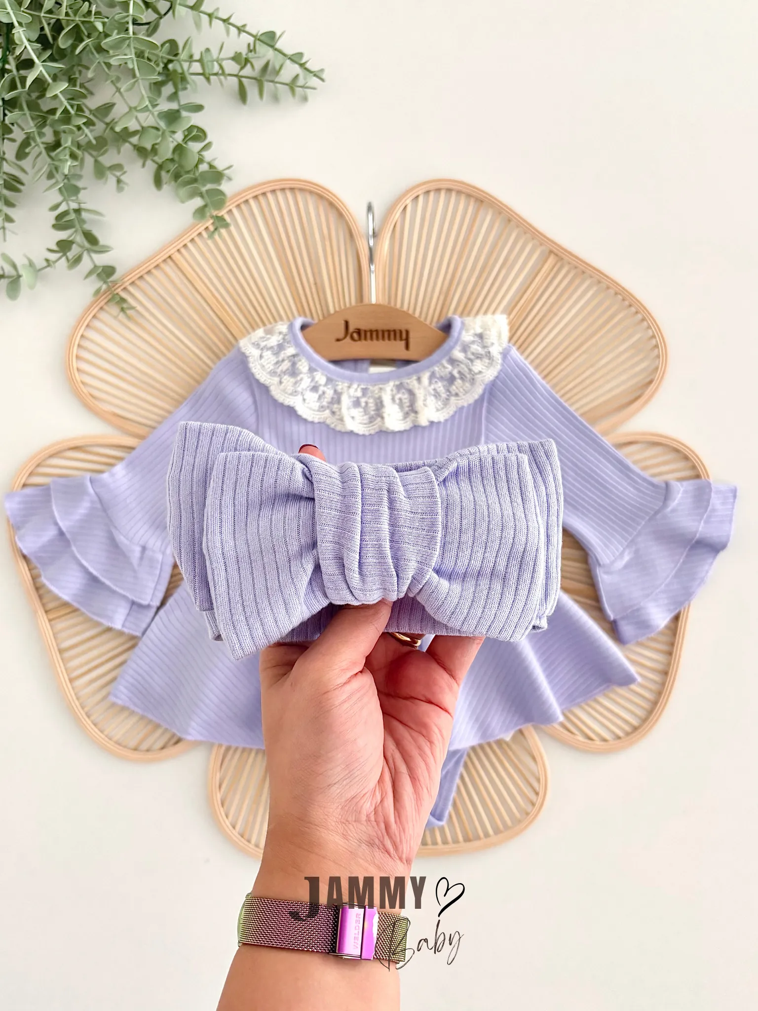 Violetta Kaşkorse Bodysuit Elbise Set-LİLA
