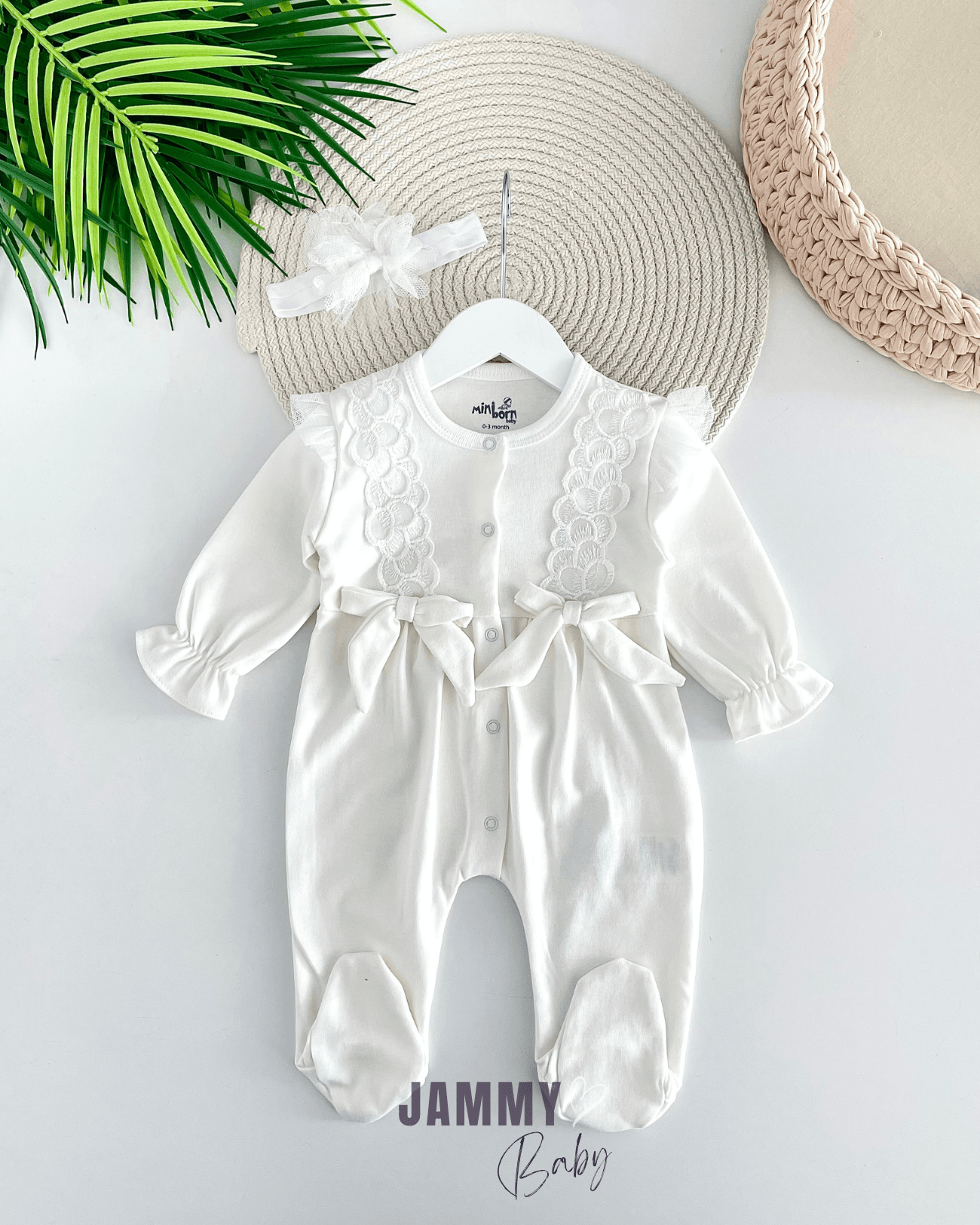 Rona Bandanalı Tulum Set-EKRU