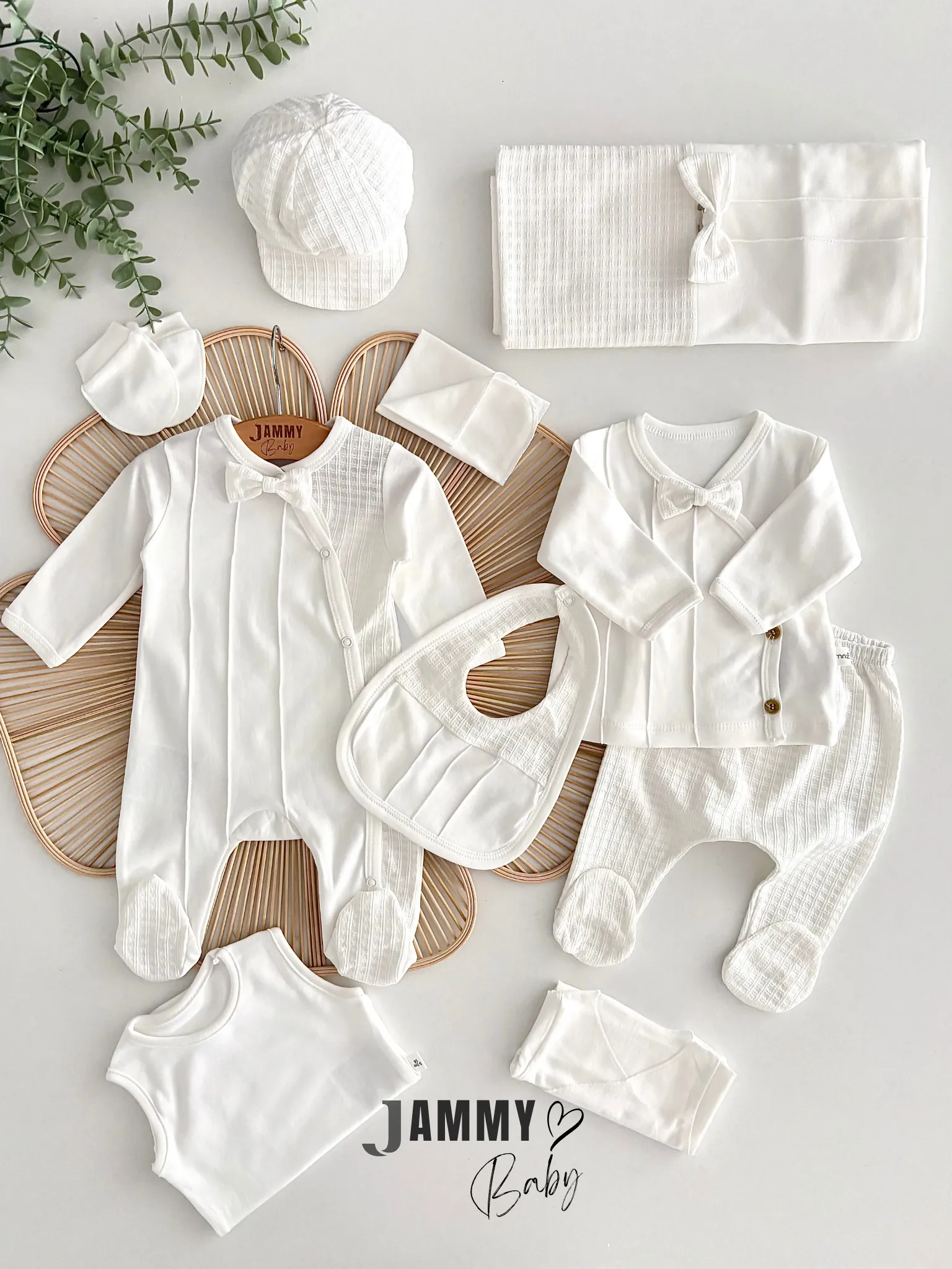 Carlo 10 Parça Yenidoğan Set-EKRU