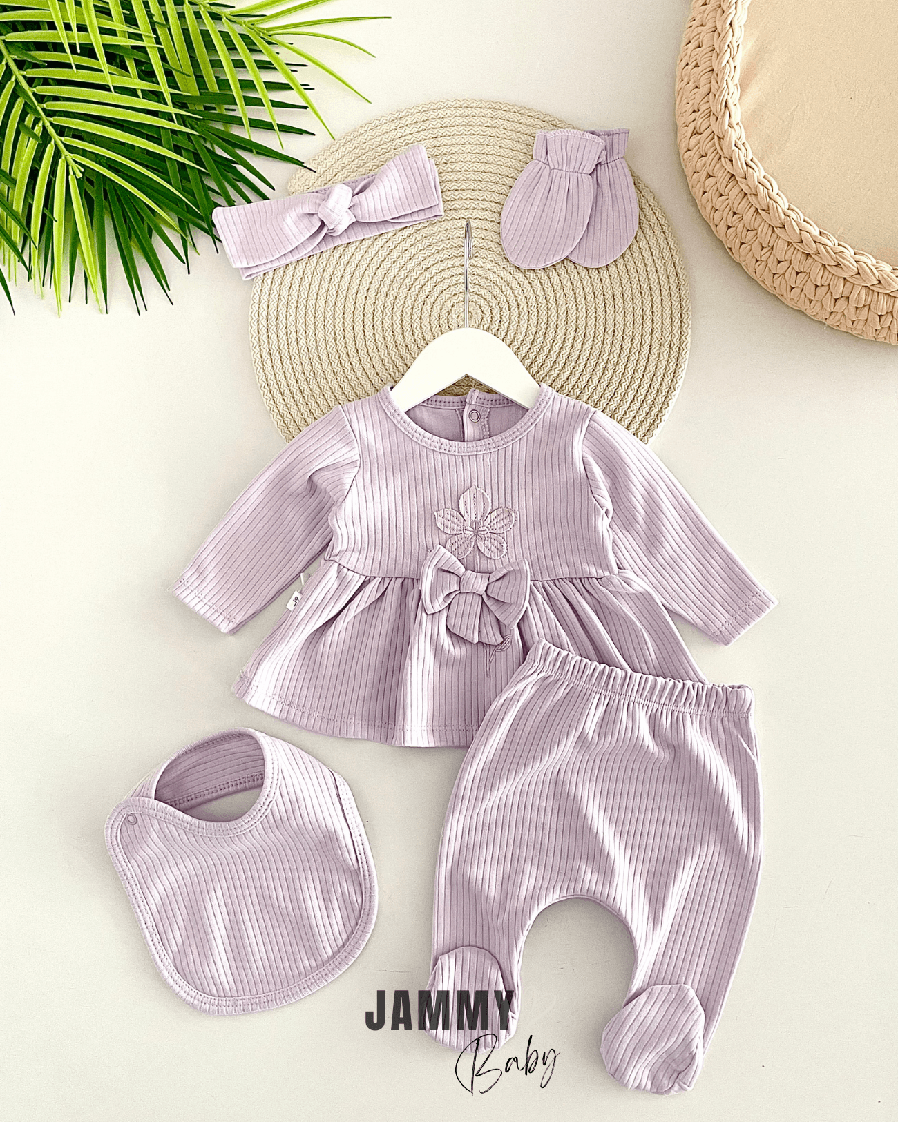 Emma 5 Parça Yenidoğan Set-LİLA