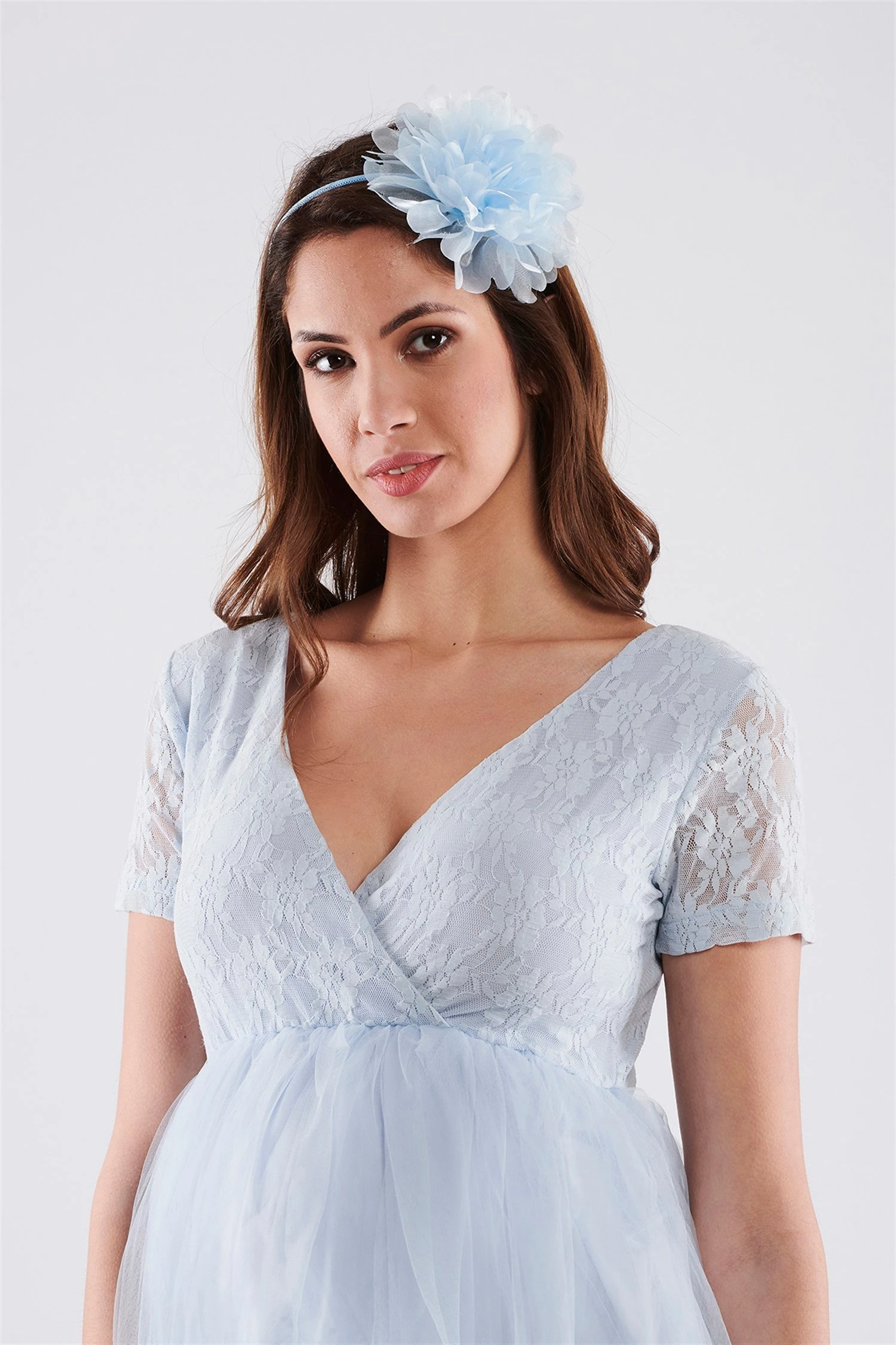 Flower Lohusa Taç - MAVİ