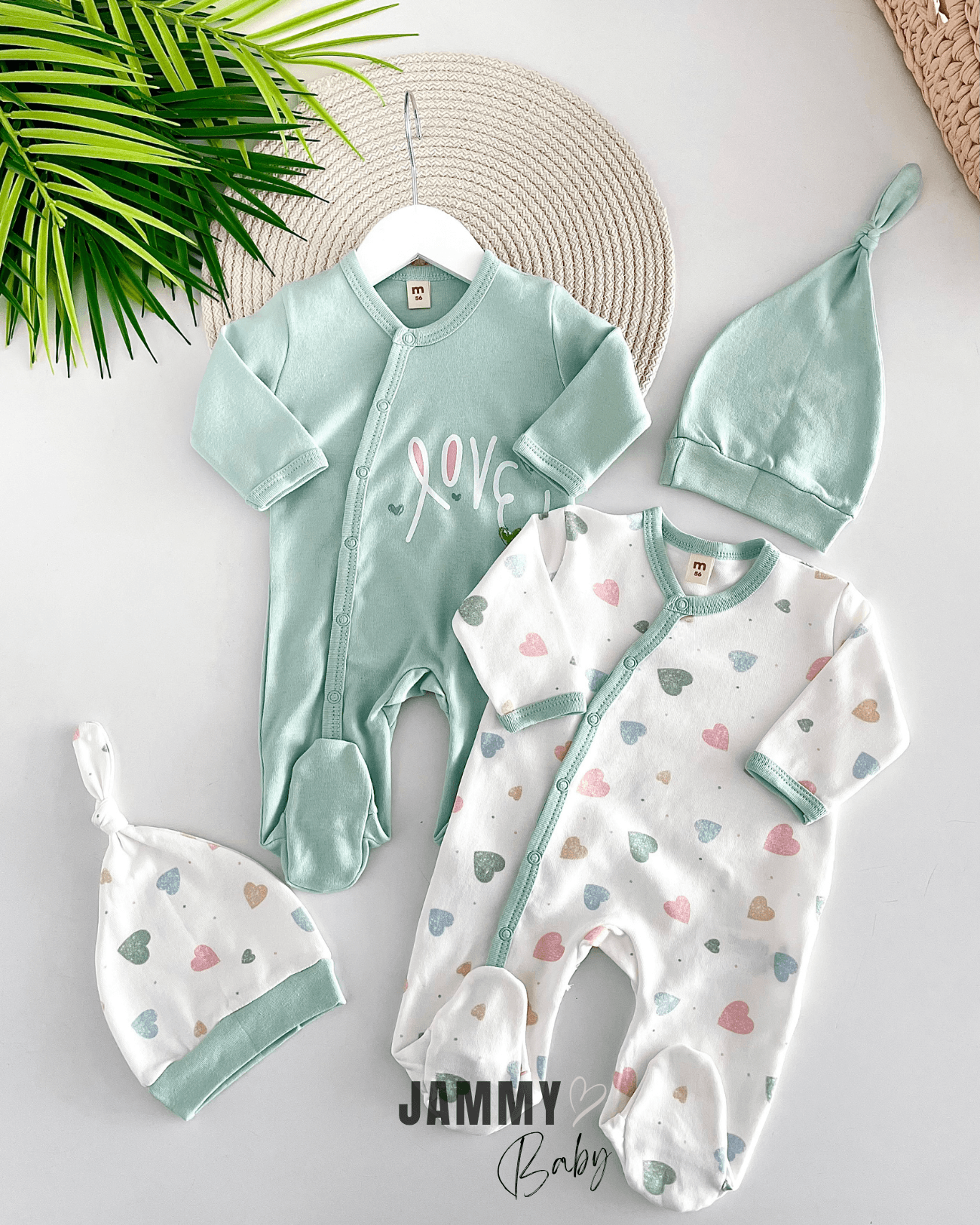 Love 2 Tulum / 2 Şapka Set-ÇAĞLA YEŞİLİ