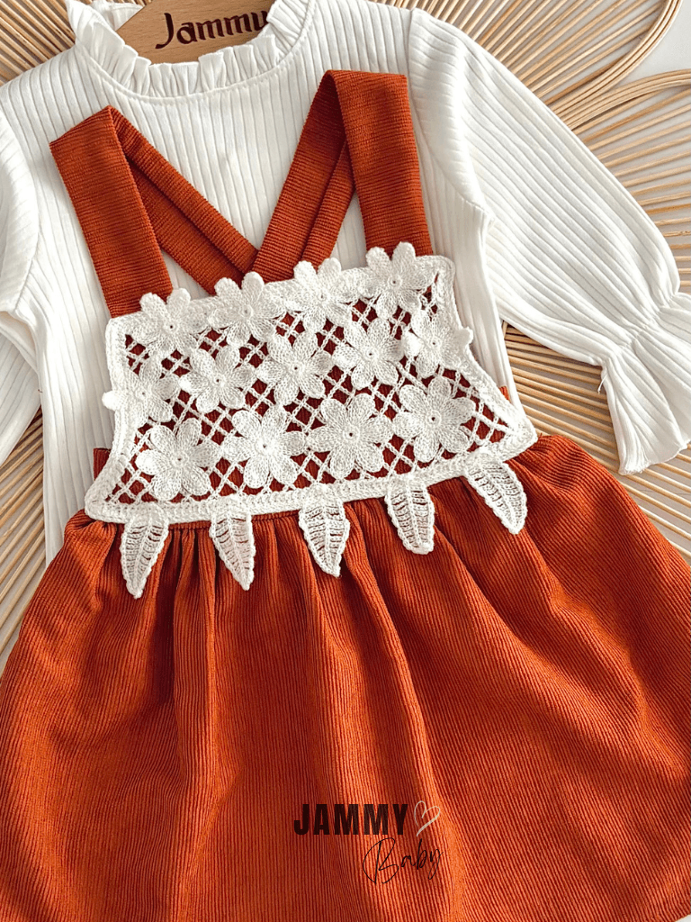 Ella Kopma Dantelli Kadife Salopet / Body Set-KAHVERENGİ