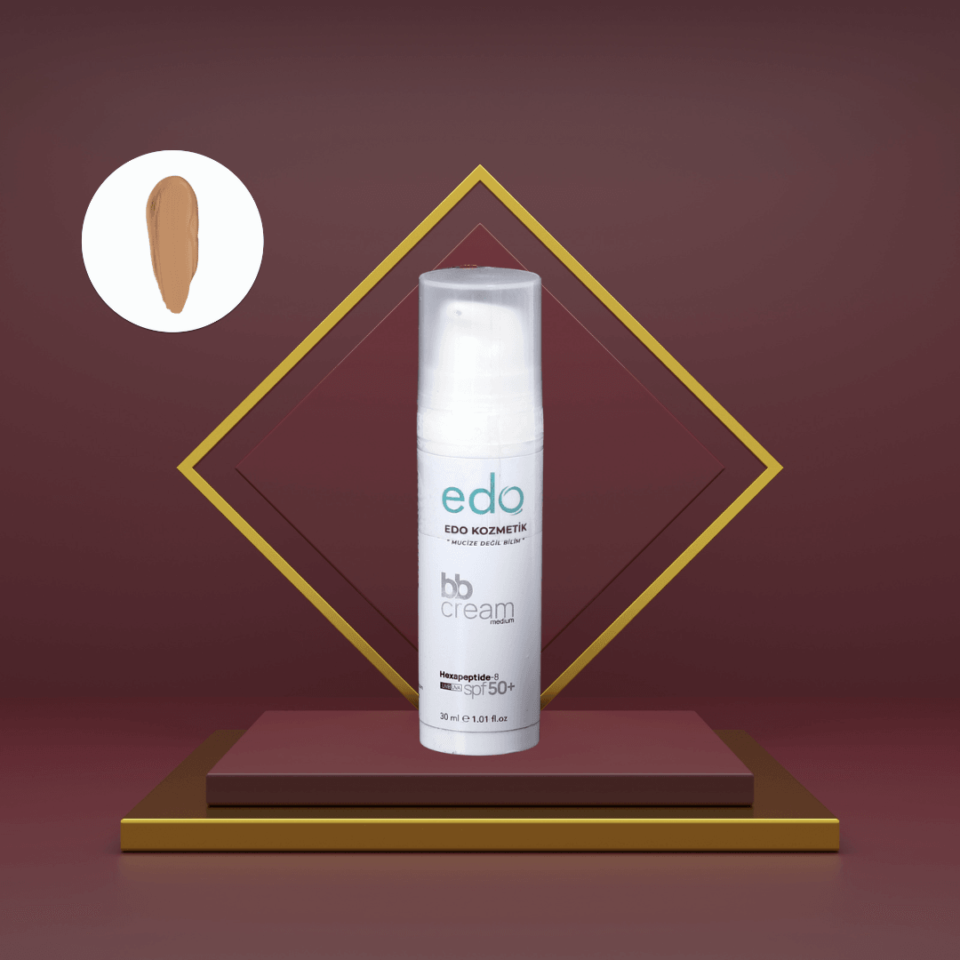EDO KOZMETİK SPF50+ BB Krem Medium 