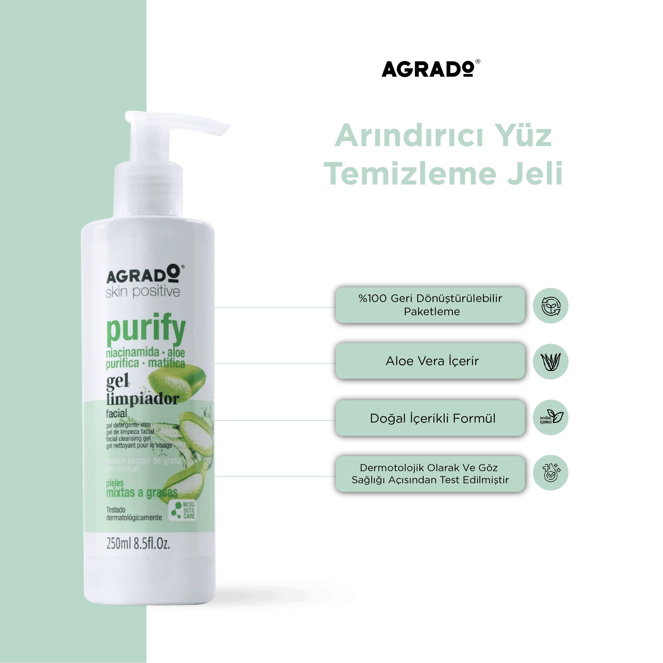 Arındırıcı Yüz Temizleme Jeli