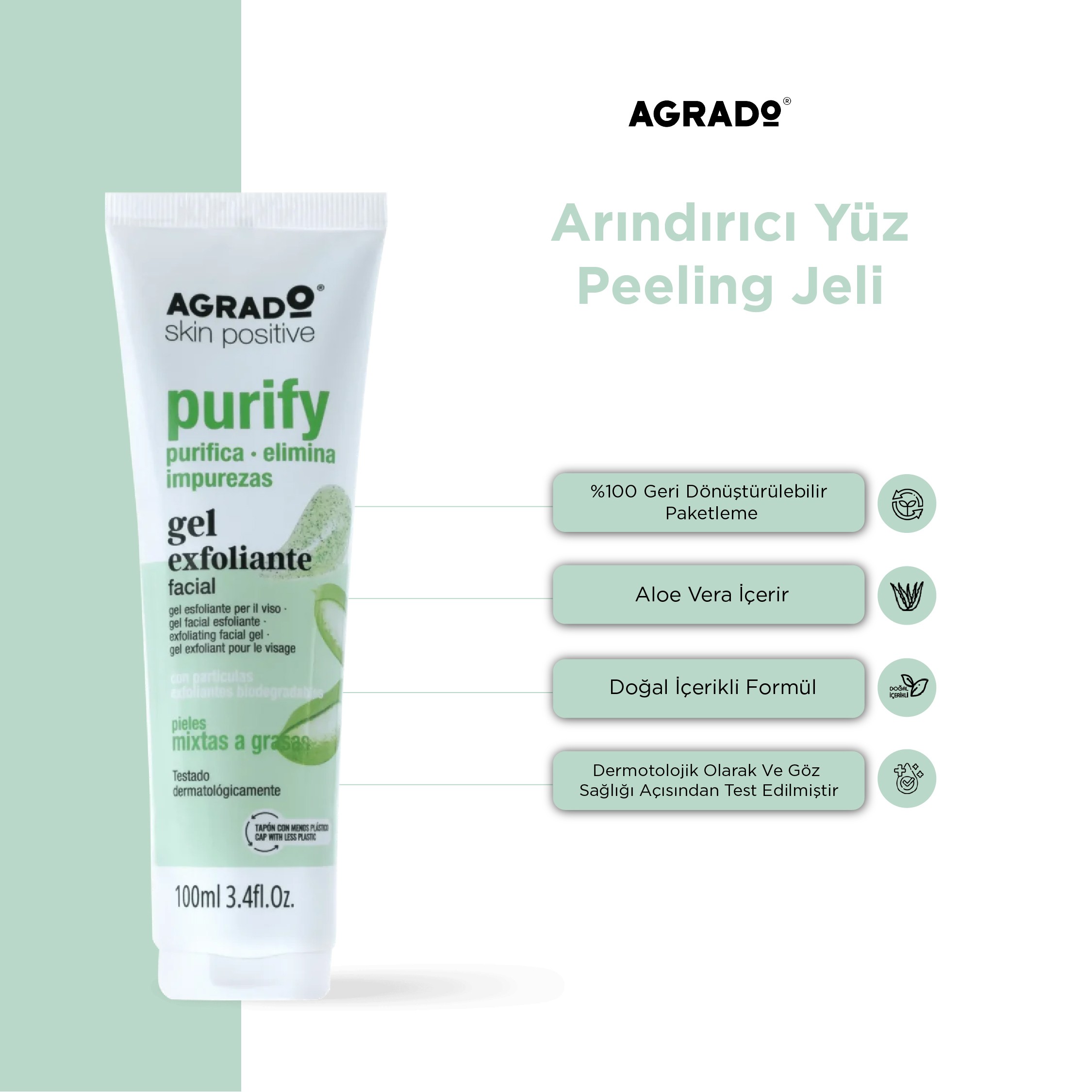 Arındırıcı Yüz Peeling Jeli
