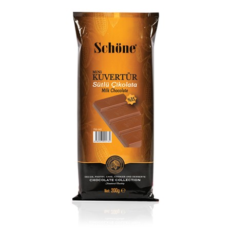 OVALETTE SÜTLÜ MİNİ KUVERTÜR ÇİKOLATA 200 GR