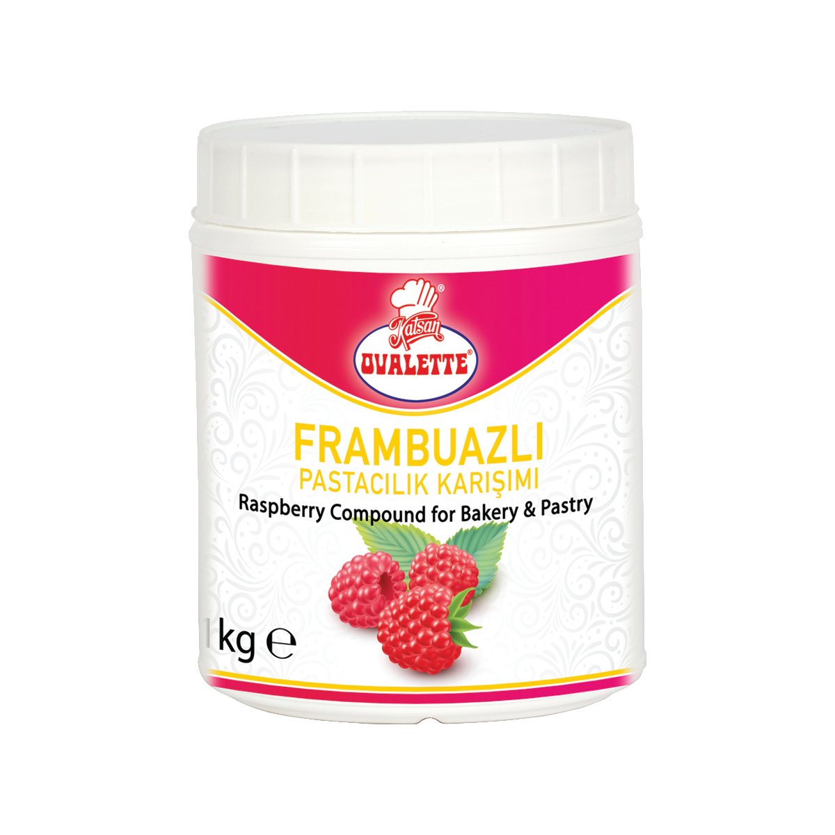 OVALETTE FRAMBUAZ PASTACILIK KARIŞIMI 1 KG