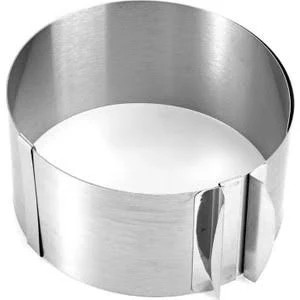 AYARLANABİLİR YUVARLAK METAL KEK KALIBI ( STANDART )