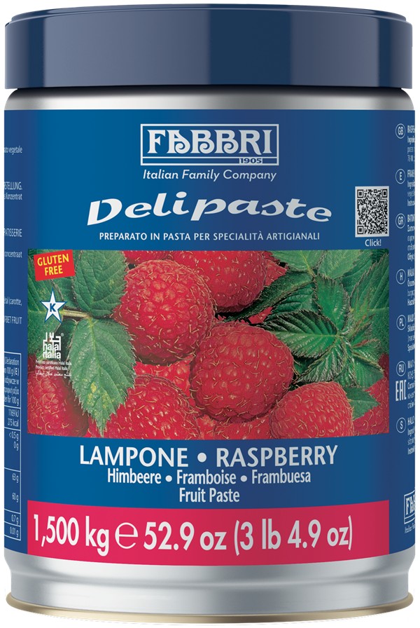 FABBRİ DELİPASTE FRAMBUAZ 1,5 KG