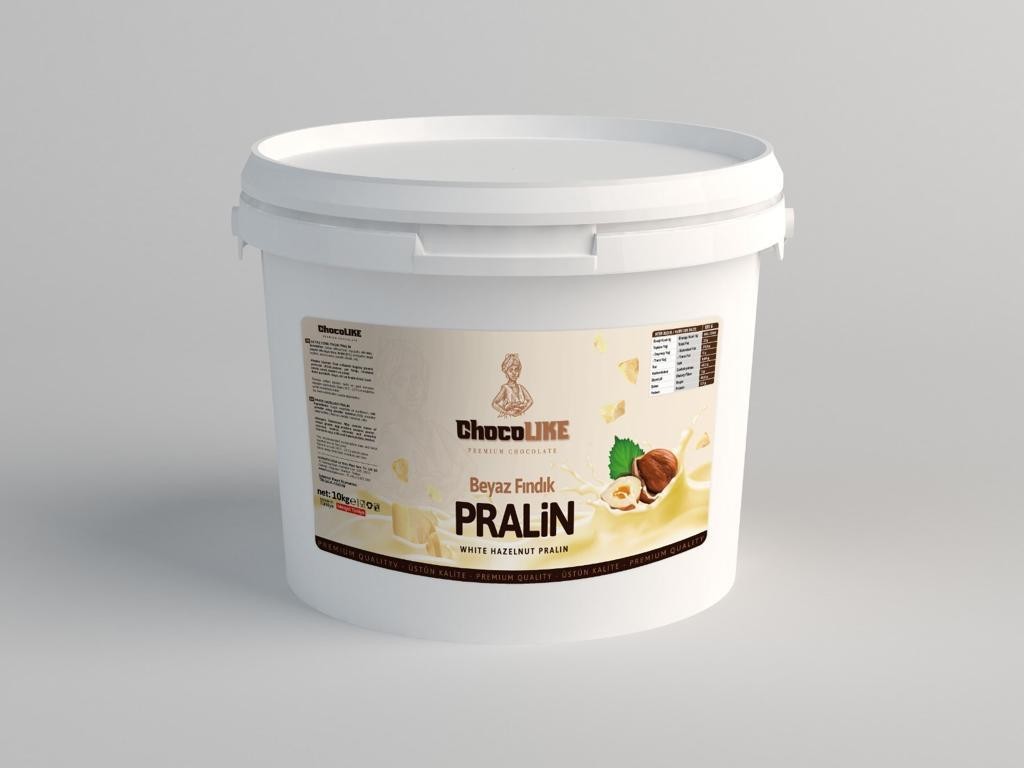 CHOCOLIKE FINDIK BEYAZ PRALİN 10 KG