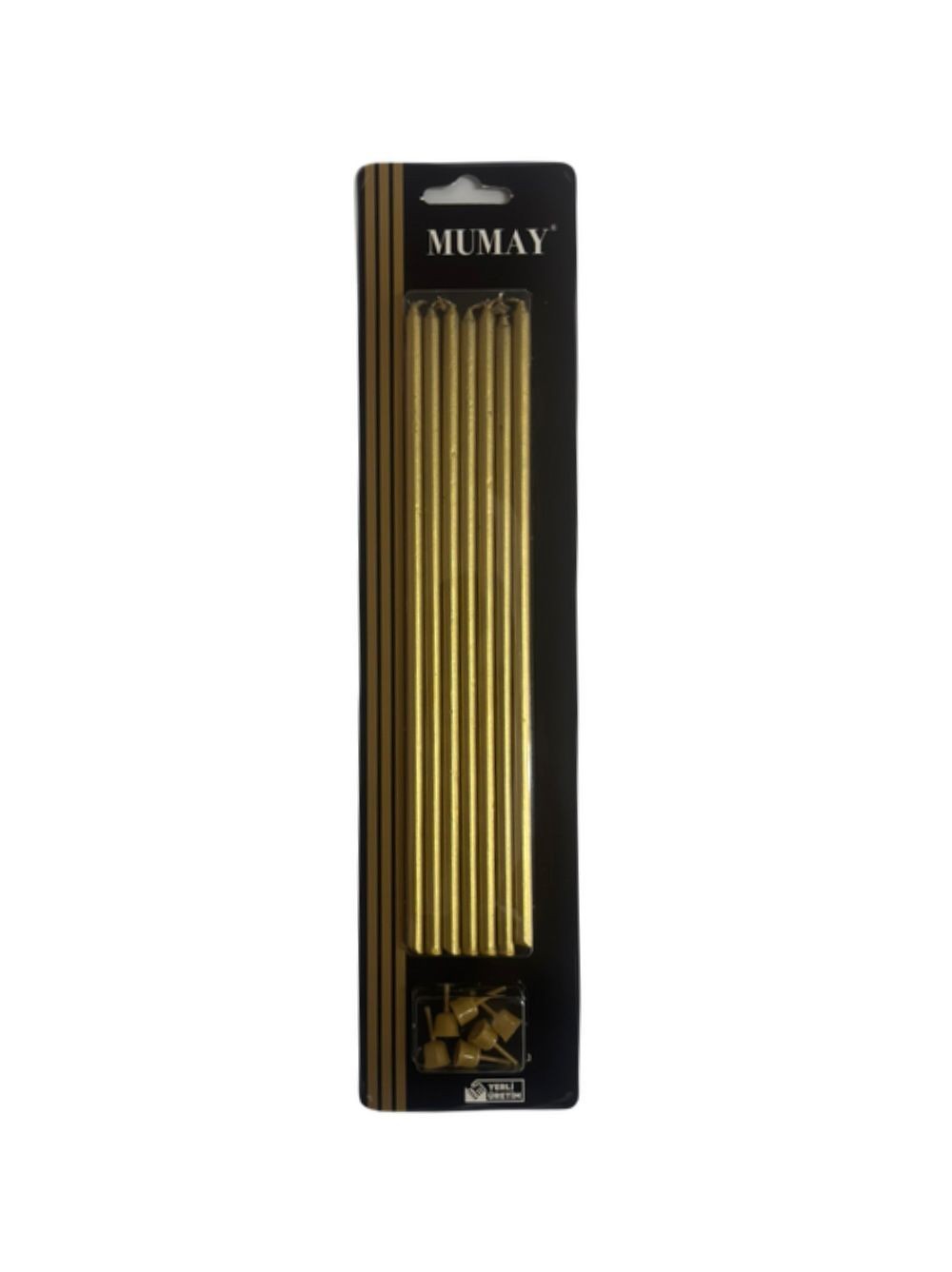 UZUN MUM 20 CM GOLD ( ALTIN )