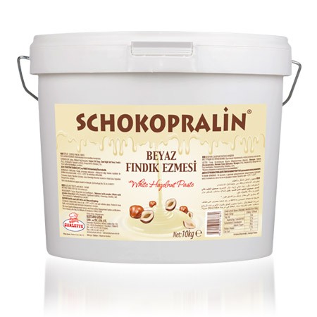 OVALETTE FINDIK BEYAZ PRALİN 10 KG
