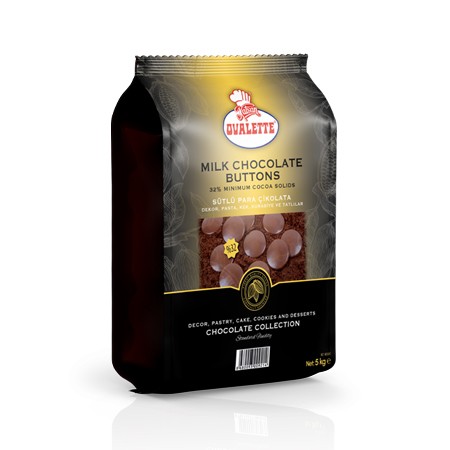 OVALETTE %32 SÜTLÜ PARA ÇİKOLATA 5 KG