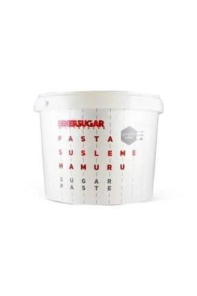 ŞEKER & SUGAR Şeker Hamuru Beyaz 5 Kg