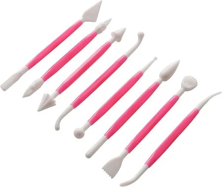 MARZİPAN SET 8'Lİ - ŞEKER HAMURU ŞEKİLLENDİRİCİ