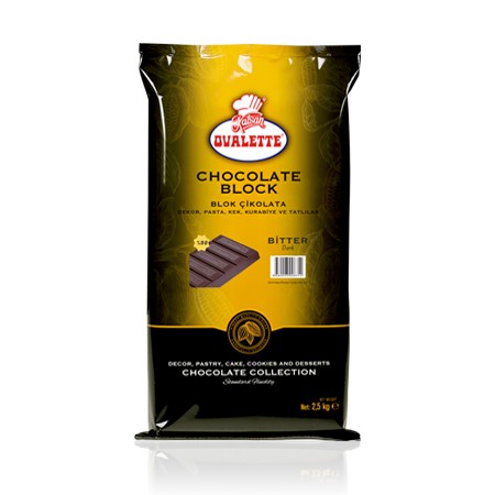 OVALETTE SÜTLÜ ÇİKOLATA KUVERTÜR %50  2,5 KG