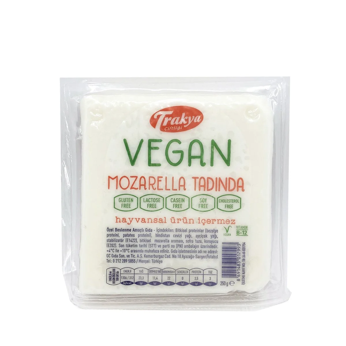 TRAKYA ÇİFTLİĞİ Vegan Mozzarella Tadında