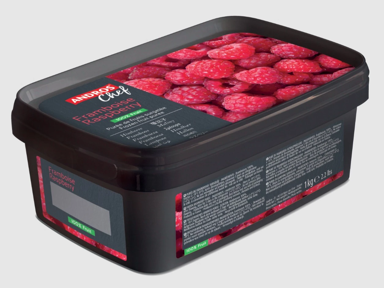 ANDROS Ahududu Püresi 1 Kg