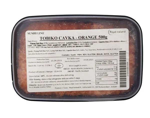 ROYAL ICELAND Tobiko Turuncu 500 Gr 