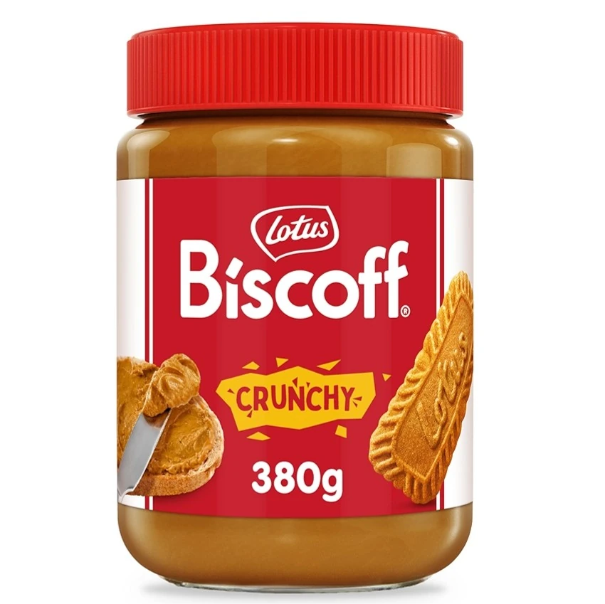 LOTUS Biscoff Spread Crunchy(Parçacıklı)380 Gr x 12 Ad