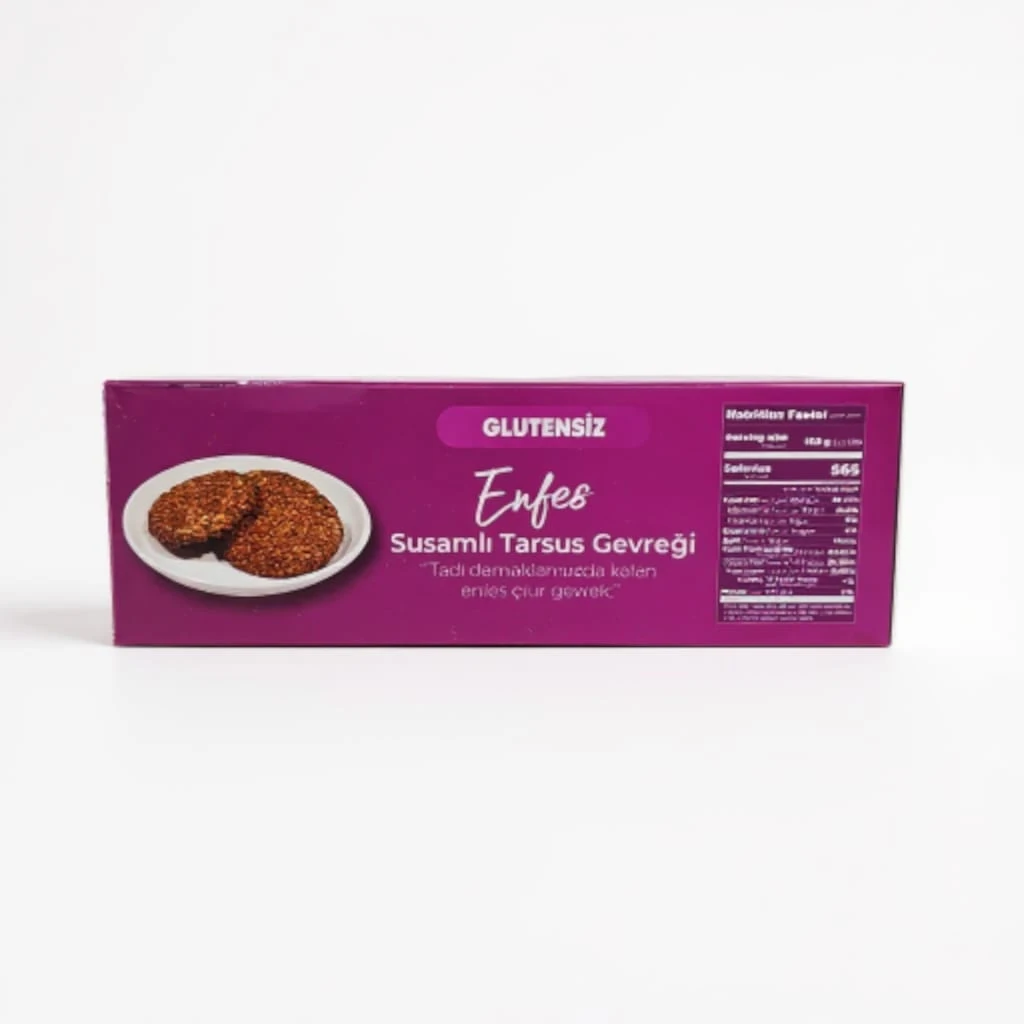 Dr.Gluten Glutensiz Susamlı Tarsus Gevreği 120g