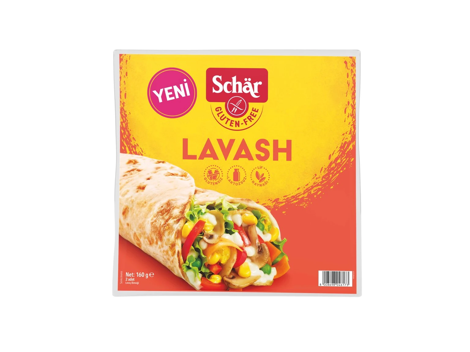Schar Glutensiz Lavaş 160 Gr