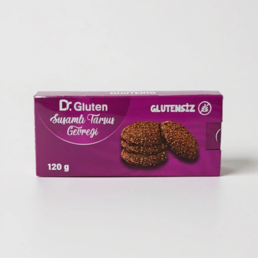 Dr.Gluten Glutensiz Susamlı Tarsus Gevreği 120g