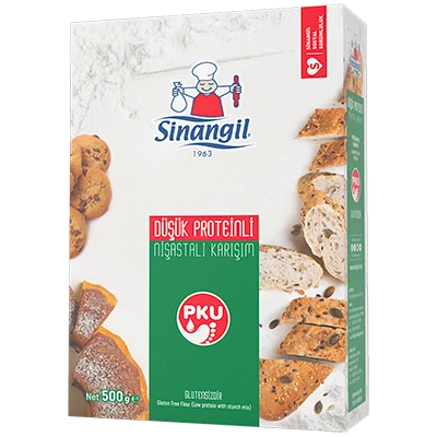Sinangil Düşük Proteinli Nişastalı Karışım Pku 500 Gr
