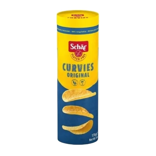 Schar Curvies Original Glutensiz Patates Cipsi 170 Gr