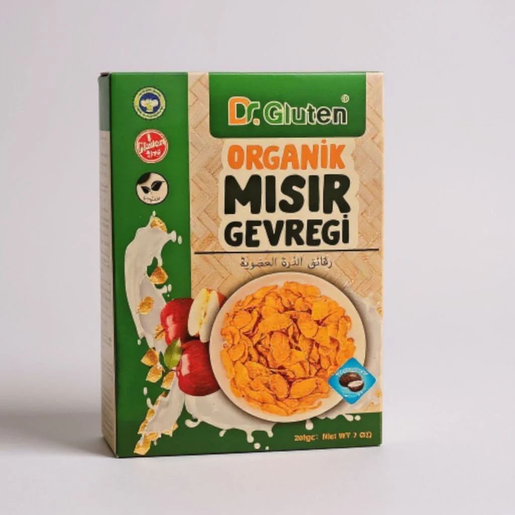 Dr.Gluten Glutensiz Organik Mısır Gevreği 200g