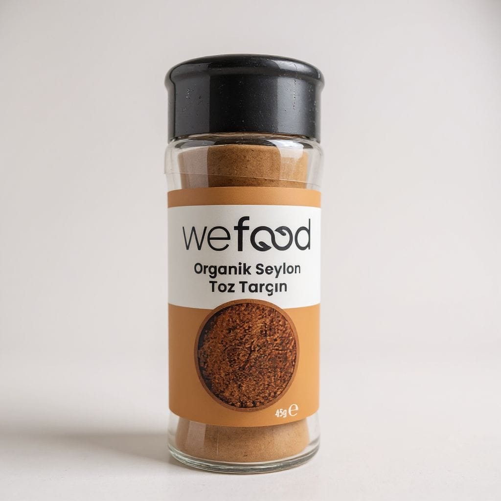 Wefood Organik Seylon Toz Tarçın 45g