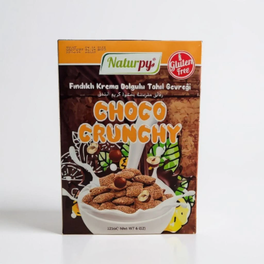 Naturpy Glutensiz Fındıklı Krema Dolgulu Tahıl Gevreği 225g
